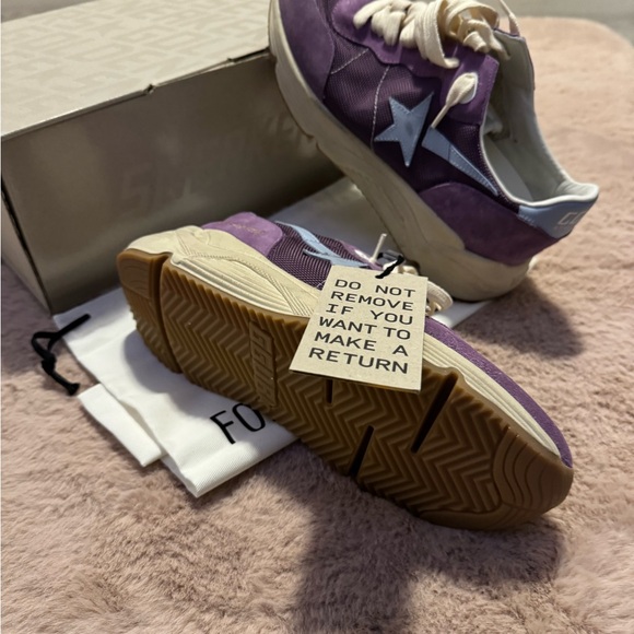 Golden Goose Running Sole Sneakers - Purple - Picture 2 of 3